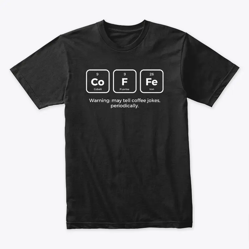 The Periodic Table of Coffee Humor