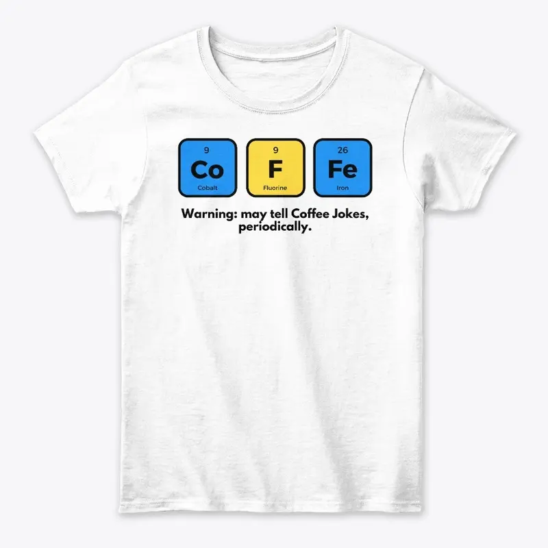 Periodic Table of Coffee Humor