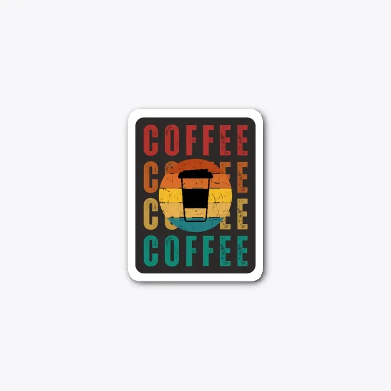 Coffee, Coffee, Coffee Retro Vibe