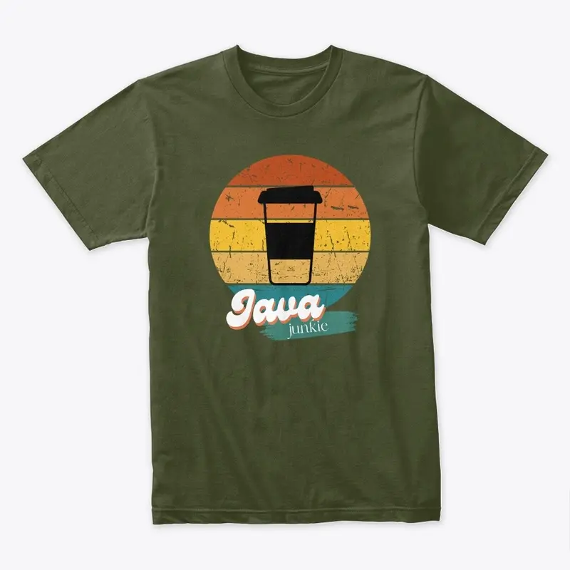 Java Junkie Retro Sunset