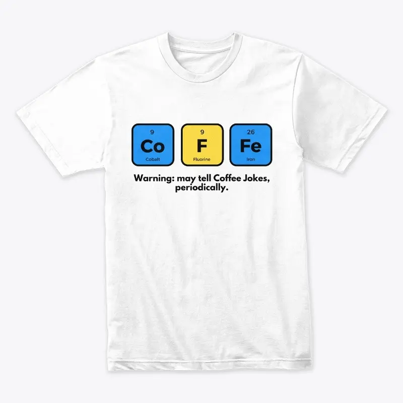 Periodic Table of Coffee Humor